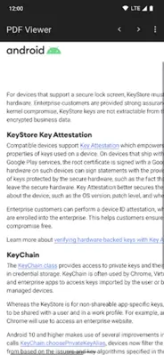 Secure PDF Viewer android App screenshot 1